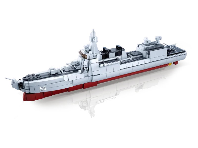 Sluban USS Missouri Modellbausatz – 77 Cm Großes Kriegsschiff Mit Vielen Details – Militärisches Sammlerstück Sluban USS Missouri Modellbausatz – 77 Cm Großes Kriegsschiff Mit Vielen Details – Militärisches Sammlerstück