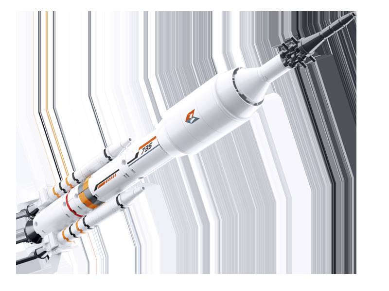 Sluban Space Rocket 2 in 1 • Set M38-B0735 • SetDB