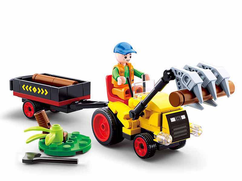 Tracteur avec Bûches (SLB-M38-B0777) — Prix et comparaison | Brick Broker