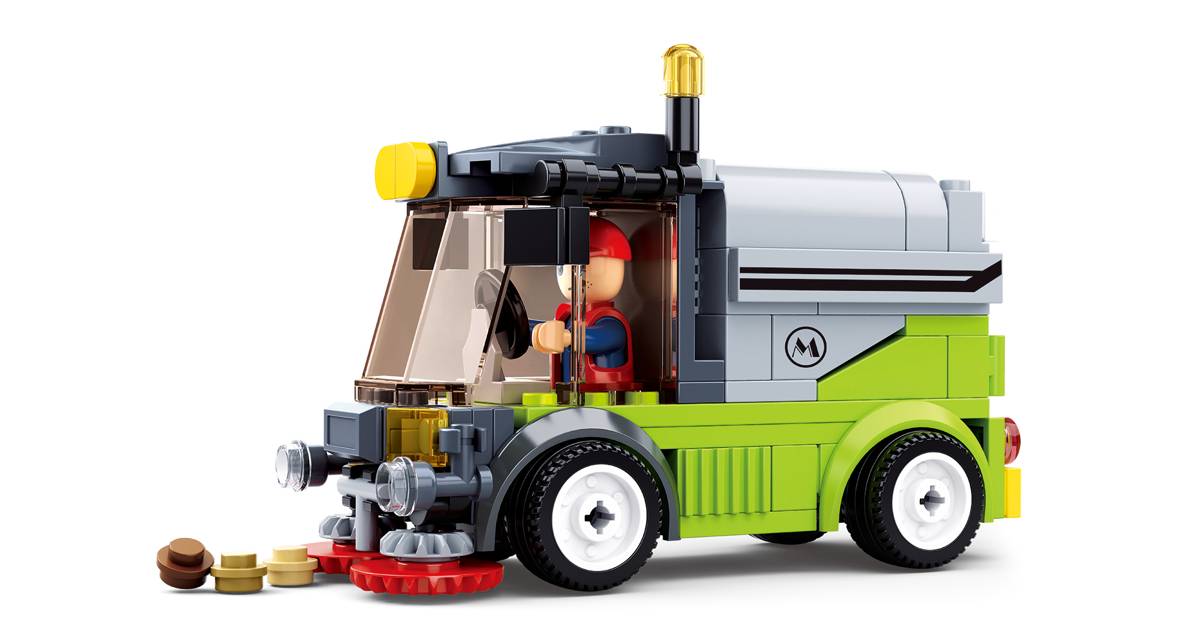 Sluban Town Set Di Costruzioni M38-B0781 - 497 Pezzi In Display Box, Per Bambini - 3