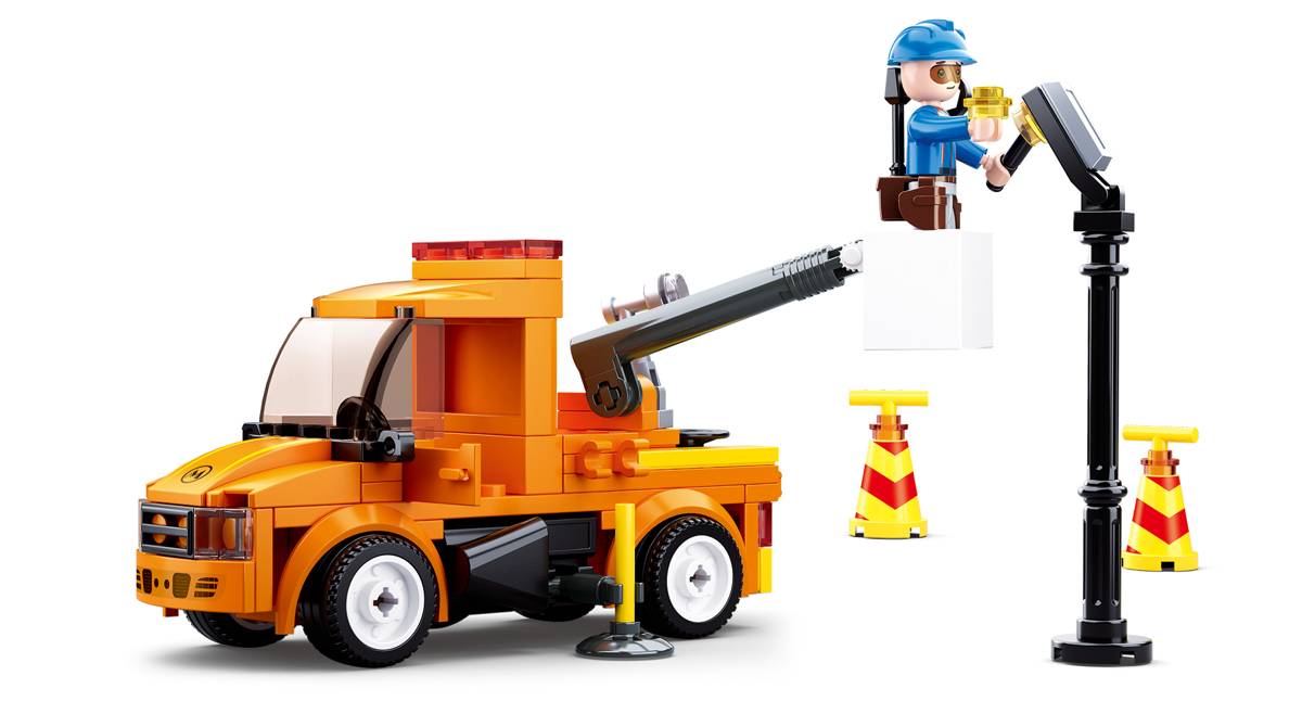 Camion de lampadaire (SLB-M38-B0781D) — Prix et comparaison | Brick Broker