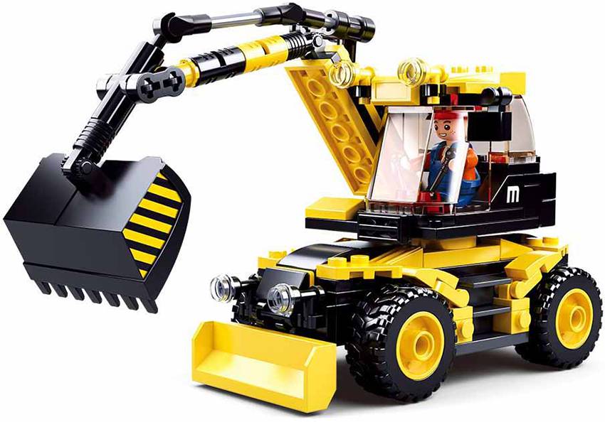 Excavatrice sur roues (SLB-M38-B0805) — Prix et comparaison | Brick Broker
