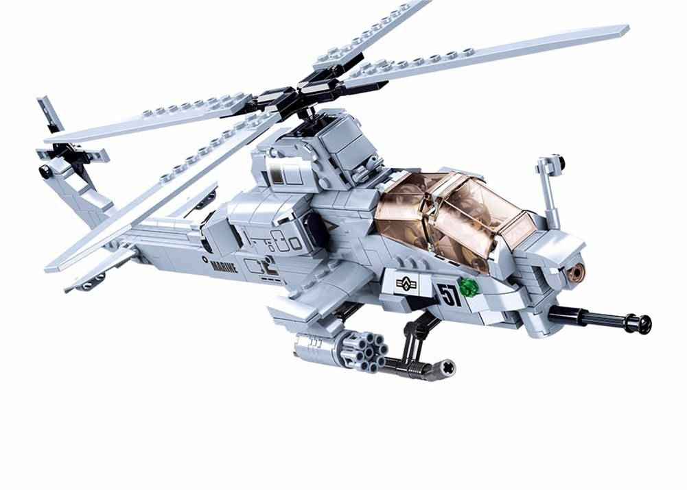 Attack Helicopter (SLB-M38-B0838) — Prix et comparaison | Brick Broker