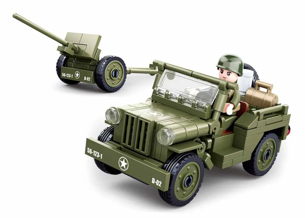 Sluban Iconic Allied SUV • Set M38-B0853 • SetDB