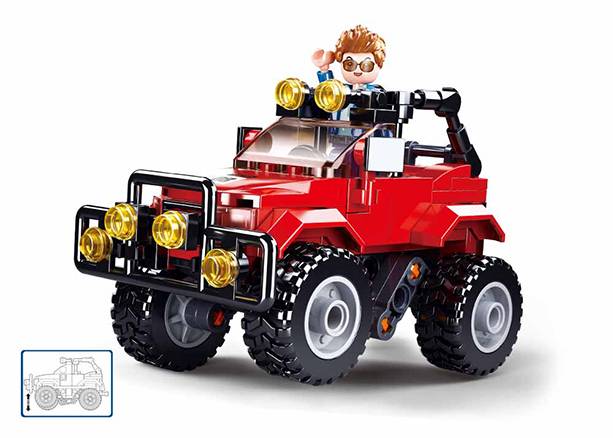 SUV rouge (SLB-M38-B0902) — Prix et comparaison | Brick Broker