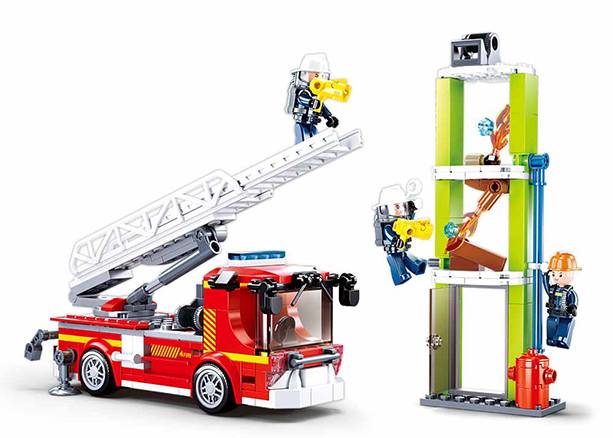 Entraînement à l'échelle des pompiers (SLB-M38-B0966) — Prix et comparaison | Brick Broker