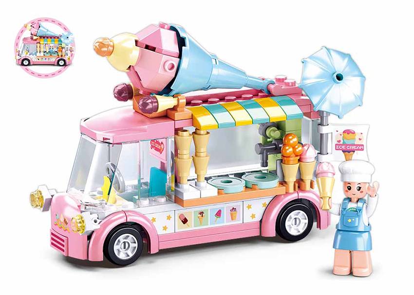 Camion de glaces (SLB-M38-B0993A) — Prix et comparaison | Brick Broker