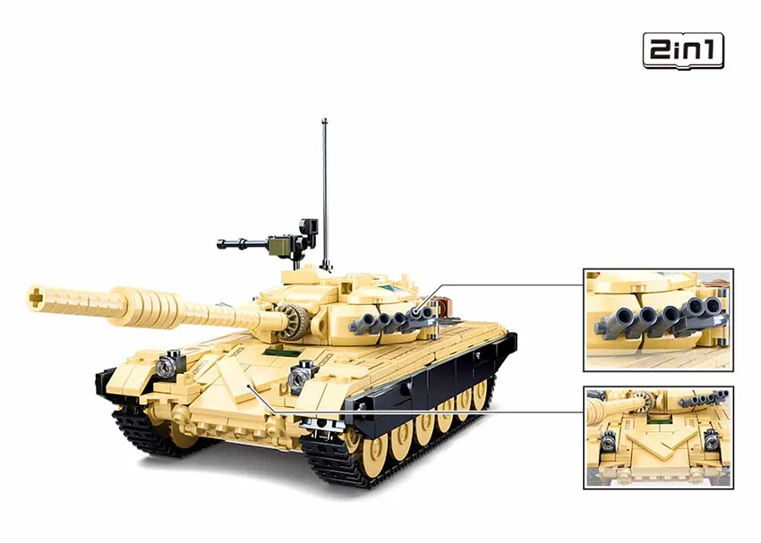 司淳 TB TANKS 1 / 2 / 3 2986 PCS PANLOS 628010 T28 Heavy Tank – Joy Bricks