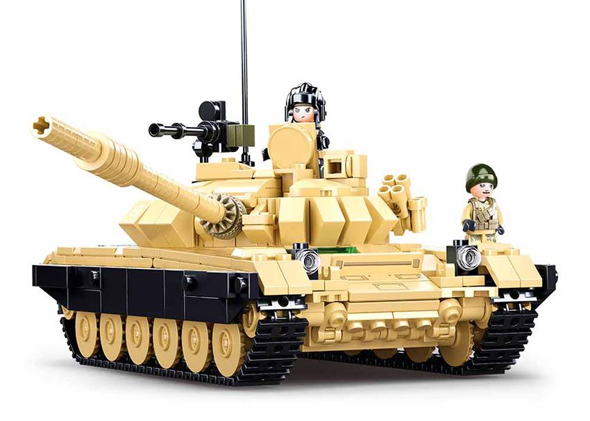 Char de combat principal T-72B3 2 en 1 (SLB-M38-B1011) — Prix et comparaison | Brick Broker