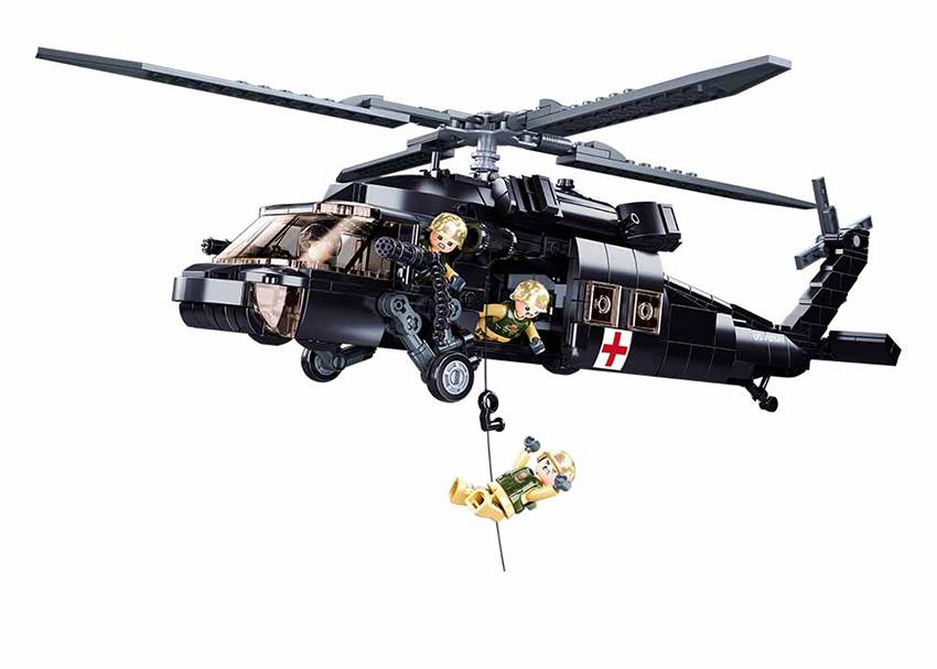 Hélicoptère médical de l'armée américaine (SLB-M38-B1012) — Prix et comparaison | Brick Broker