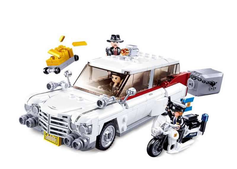 Voiture de braqueurs américaine (SLB-M38-B1099) — Prix et comparaison | Brick Broker