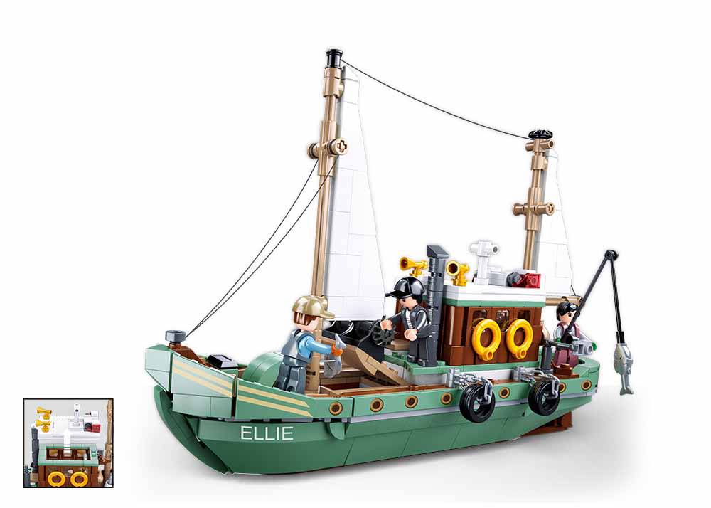 Bateau de pêche (SLB-M38-B1119) — Prix et comparaison | Brick Broker