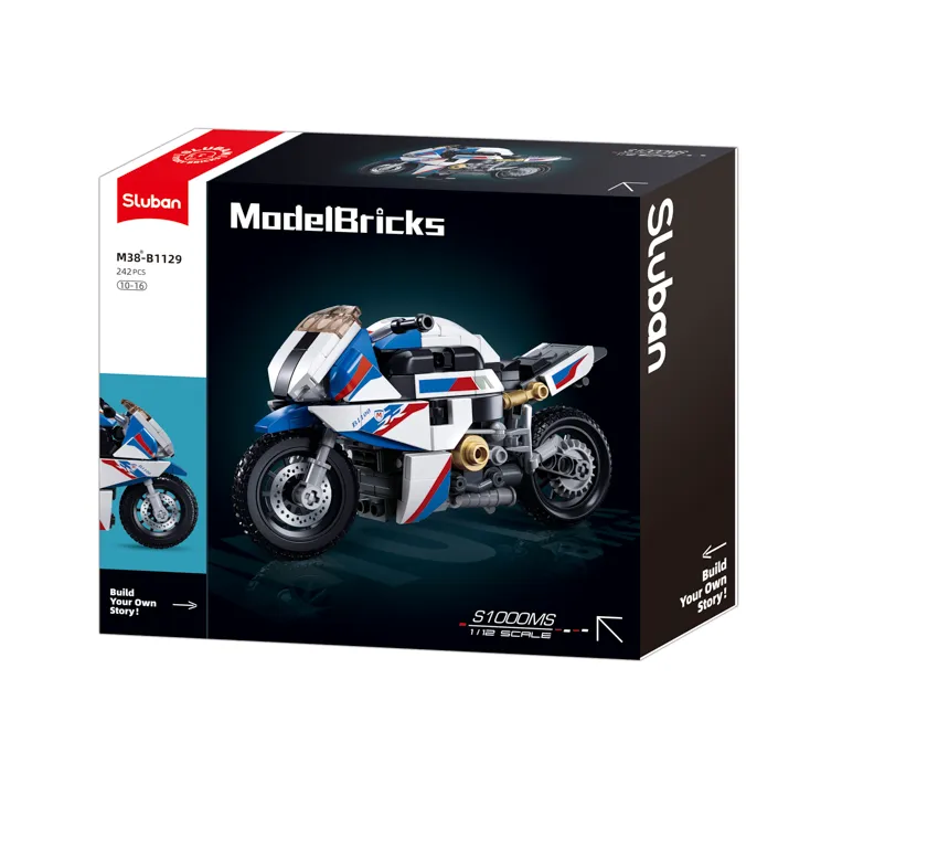 Sluban Motorcycle 1000RR • Set M38-B1129 • SetDB