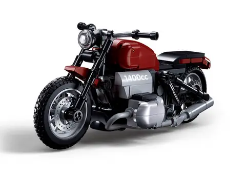 Sluban SL07156 Moto de Course (60 pièces) [M38-B0717A] Kit de Jeu avec Briques de Montage City, avec Figurine de Jeu et Vie Urbaine
