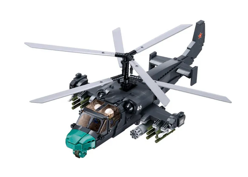 Sluban KA-52S Gunship • Set M38-B1138 • SetDB