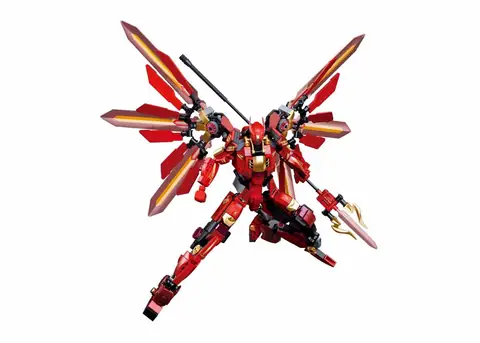 Sluban P.R. Mecha Red • Set M38-B1152 • SetDB