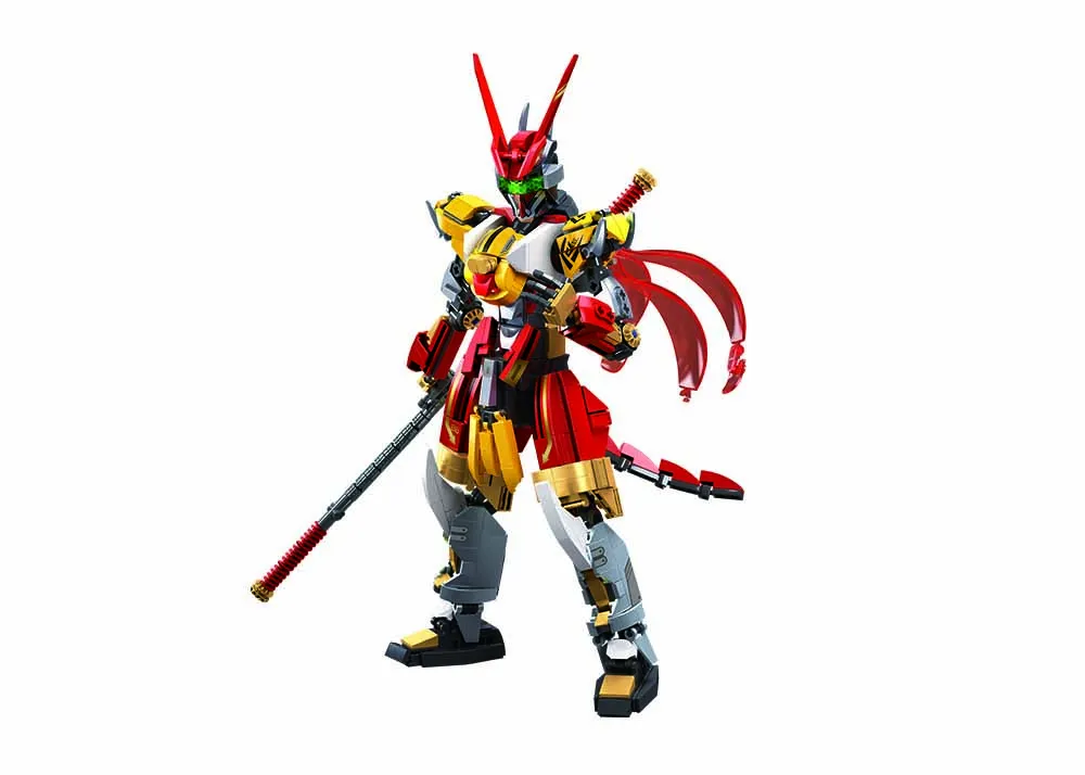 Sluban P.R. Mecha Cyber Goku • Set M38-B1180 • SetDB