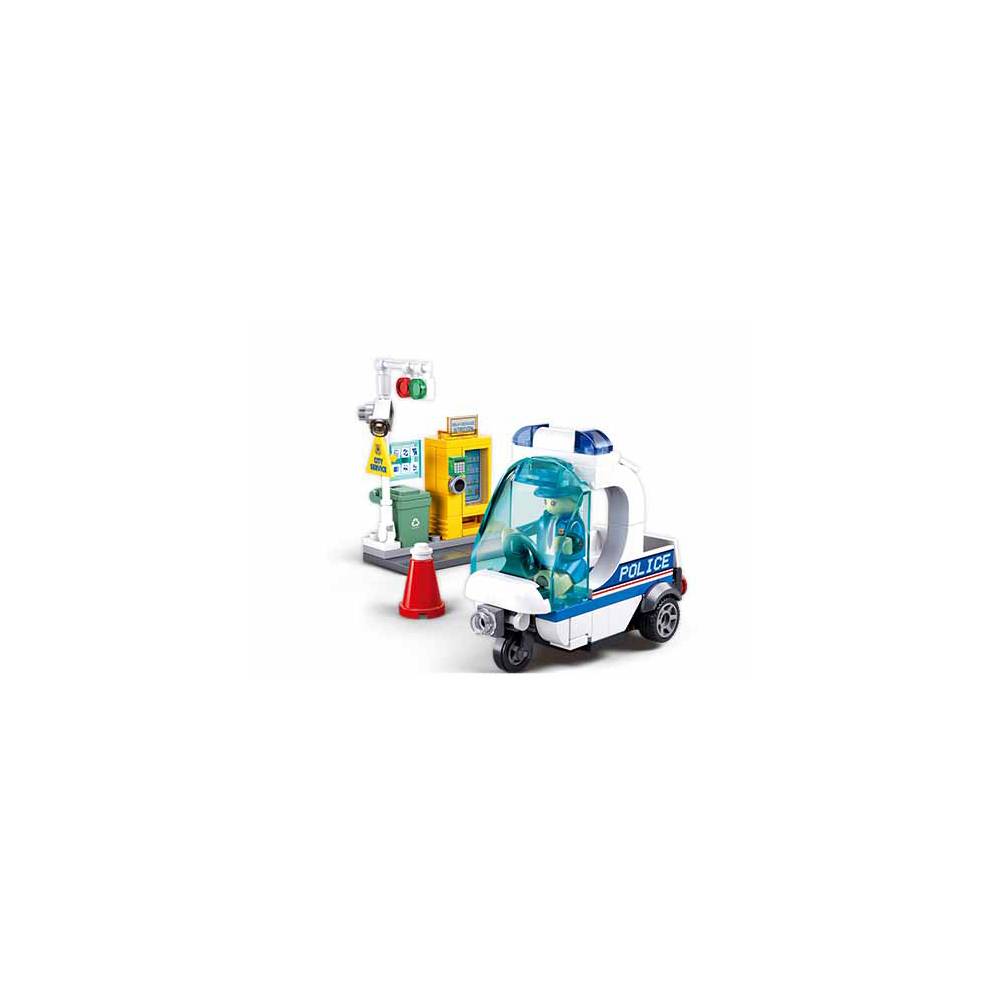 Sluban Metropolis Police Street Patrol • Set M38-B1217A