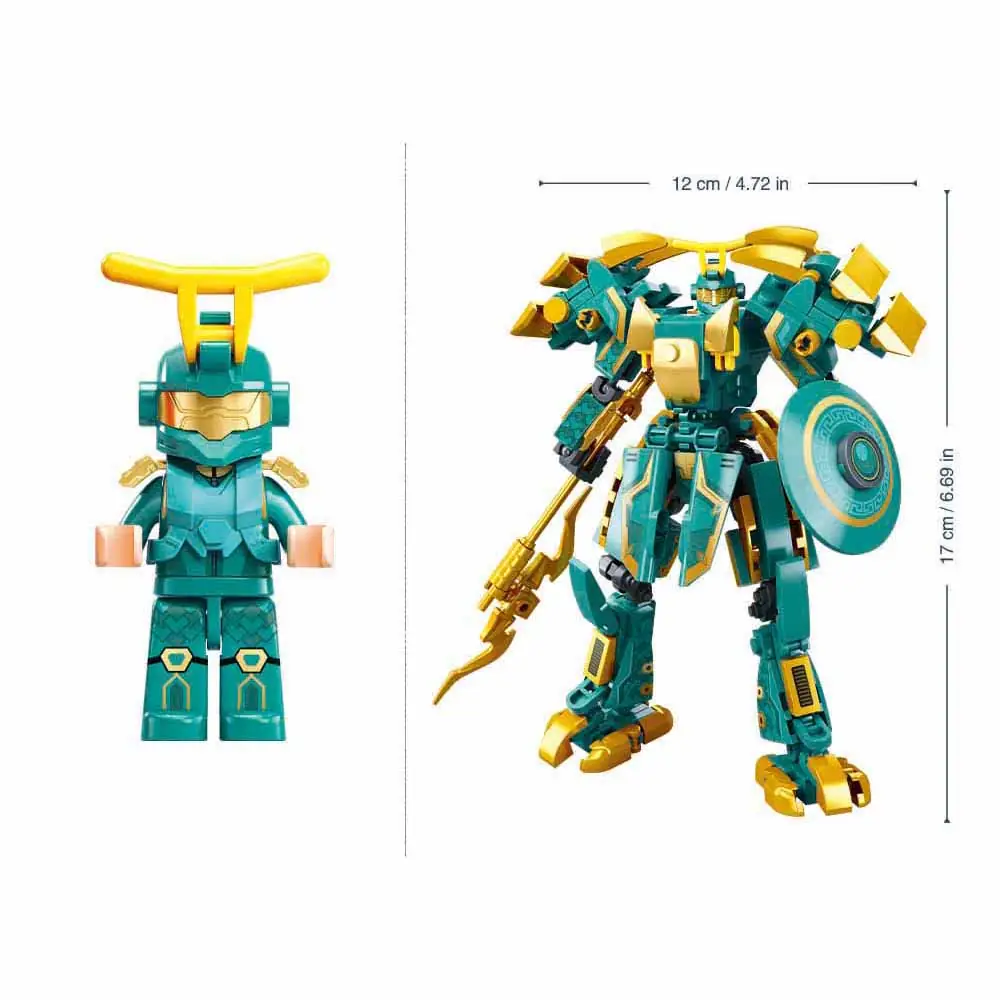 Sluban Exosuit classic of mountains and sea Azura dragon