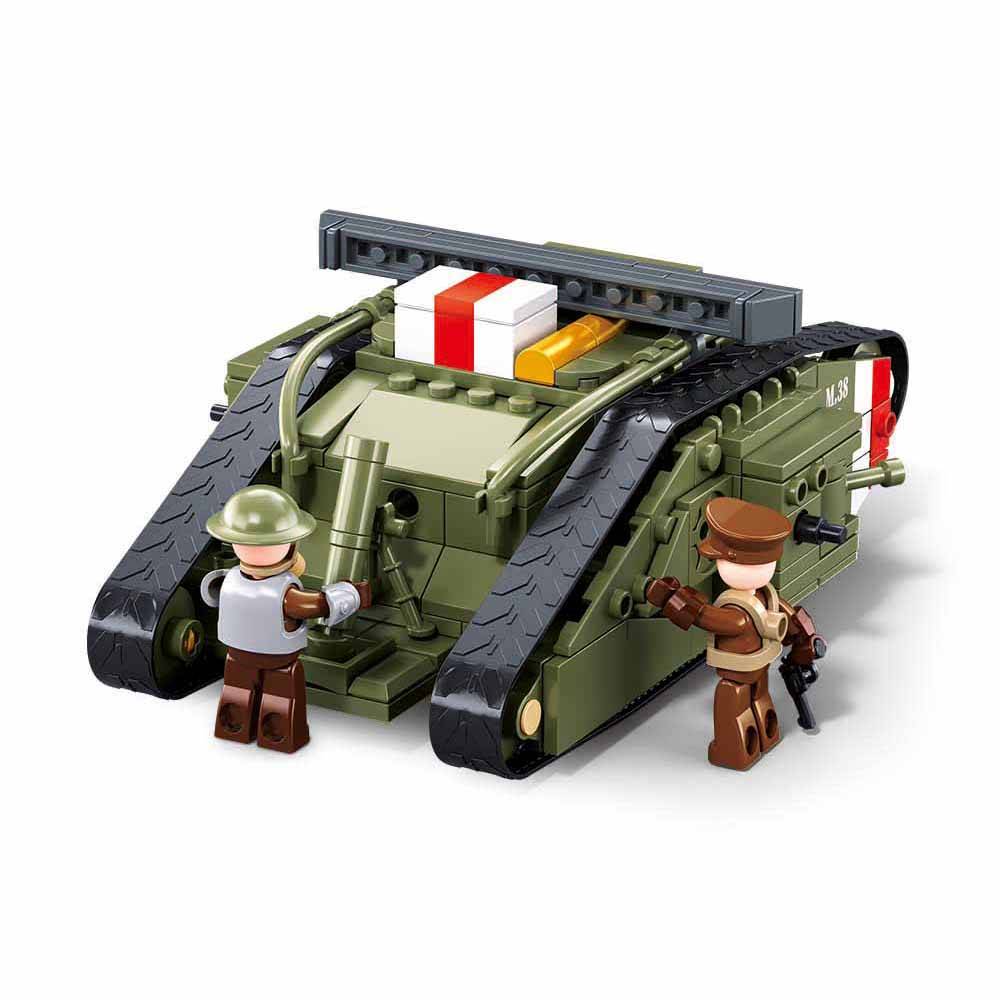 Char d'assaut de l'armée de la Seconde Guerre mondiale - Mark Vs (SLB-M38-B1296) — Prix et comparaison | Brick Broker