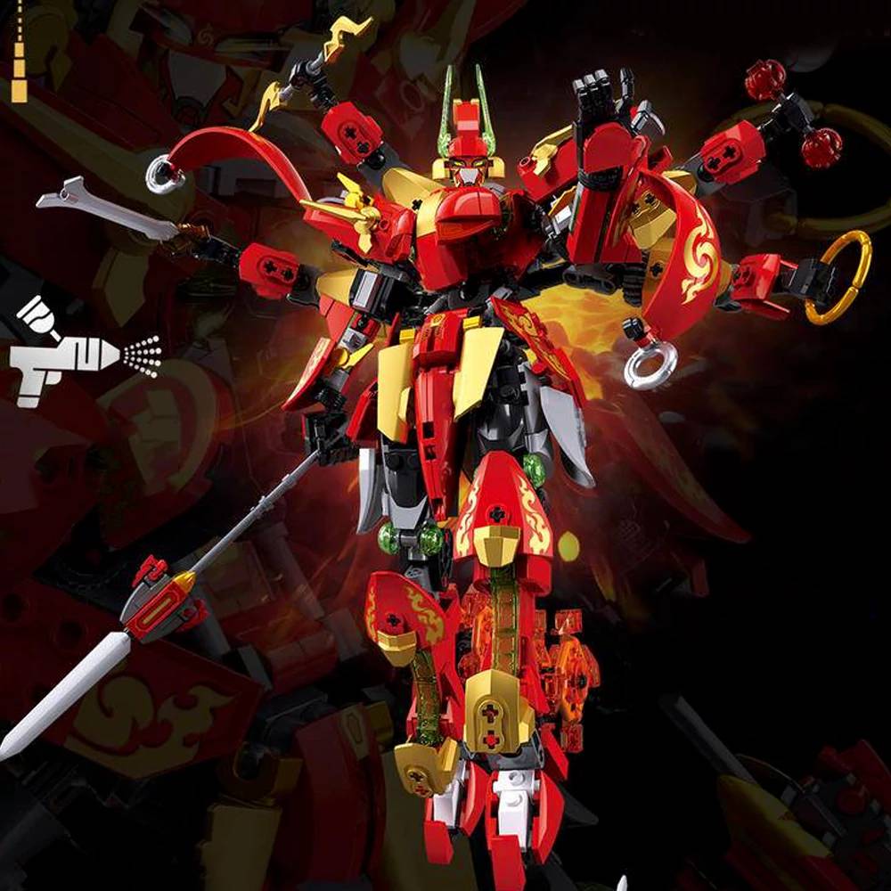 Sluban Ne Zha • Set M38-B1299 • SetDB • Merlins Bricks