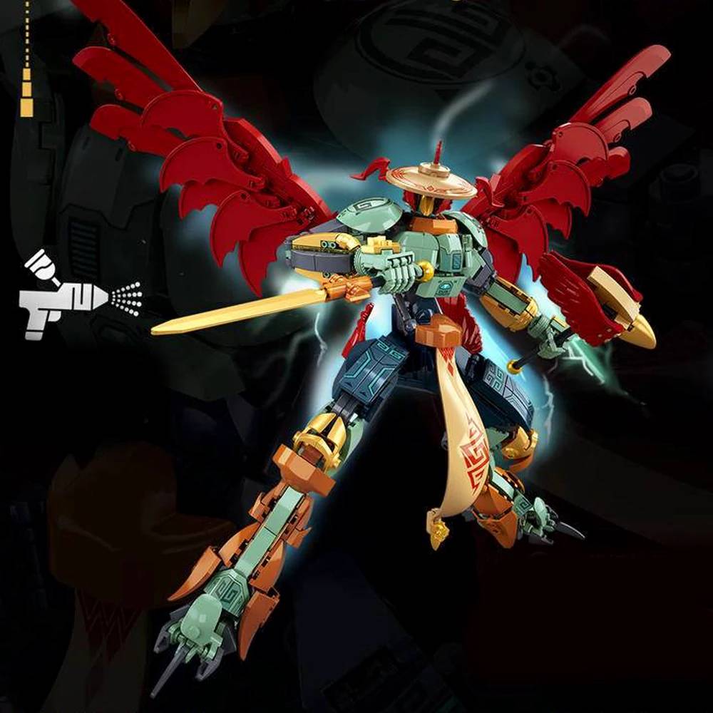 Sluban The God Lei Zhenzi • Set M38-B1305 • SetDB