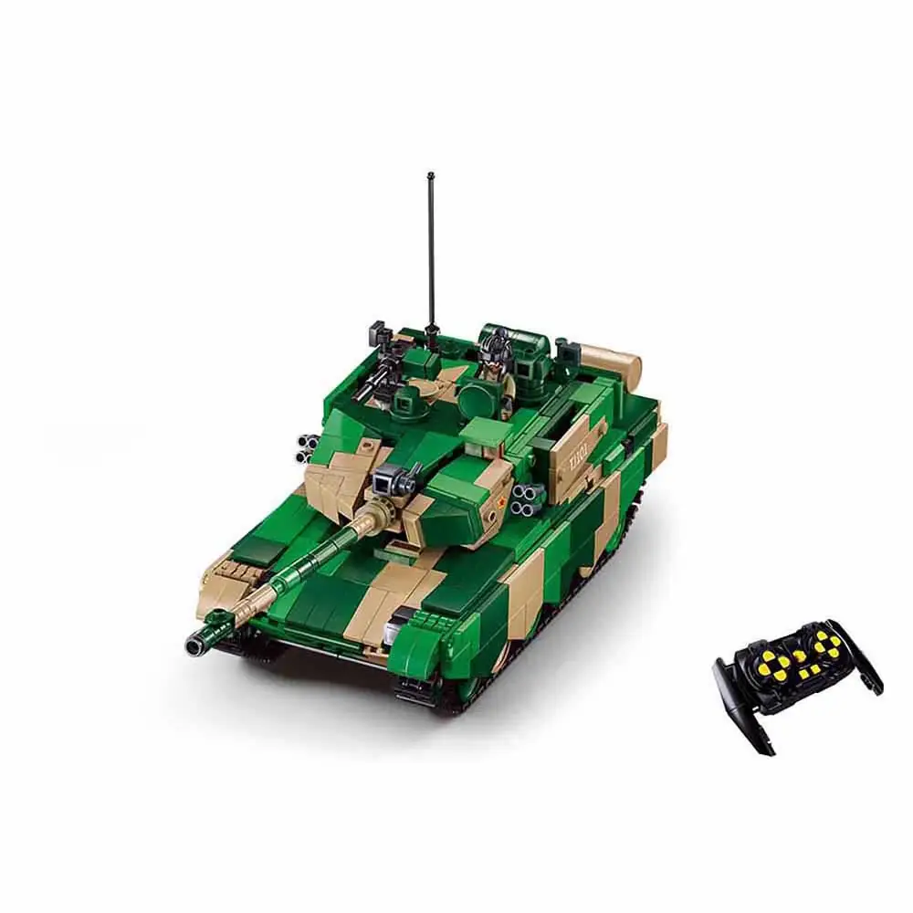 Sluban Brick tank ZTZ-99AS with remote control