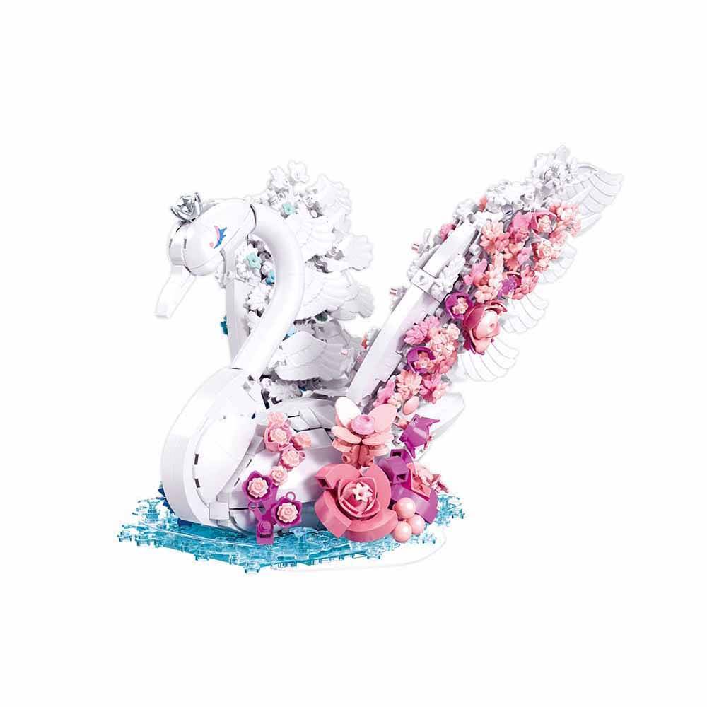 Sluban Pleyerid swans with light • Set M38-P8160 • SetDB