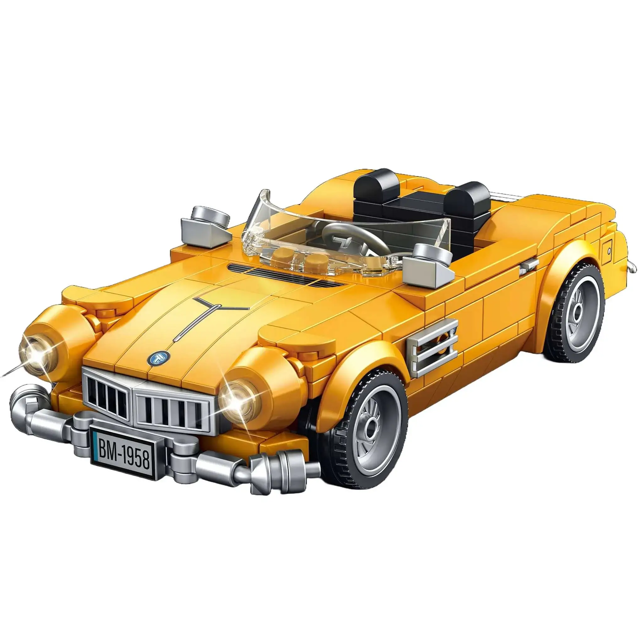 TaiGaoLe Yellow Antique Car • Set T1097 • SetDB