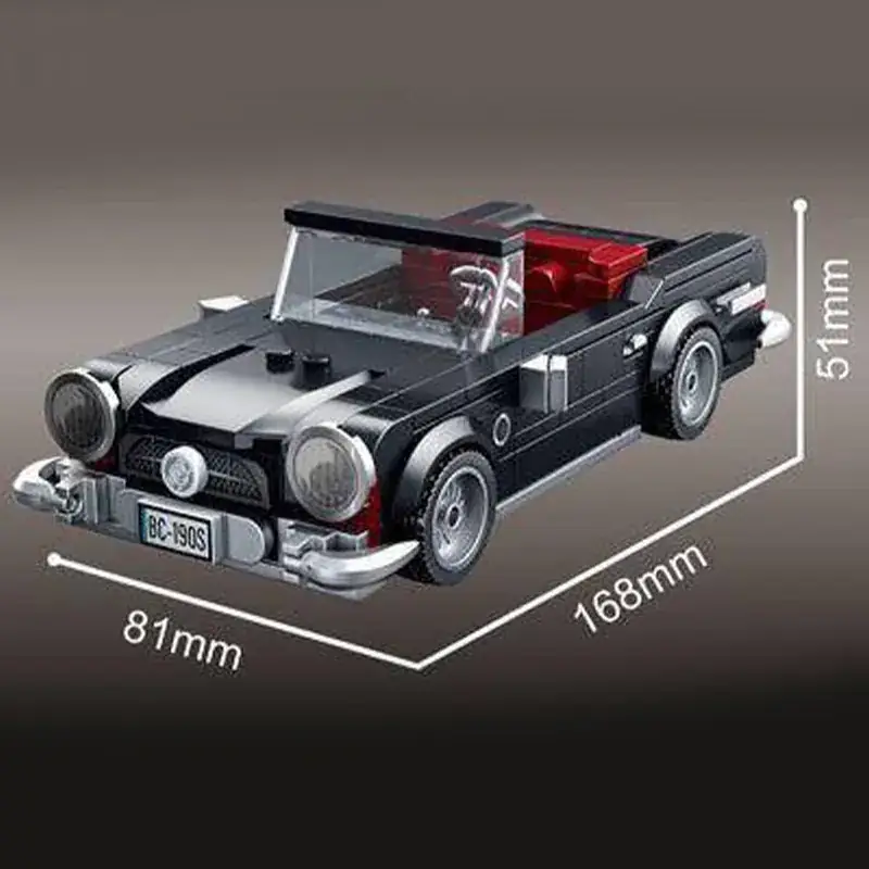 TaiGaoLe Black Antique Car • Set T1098 • SetDB