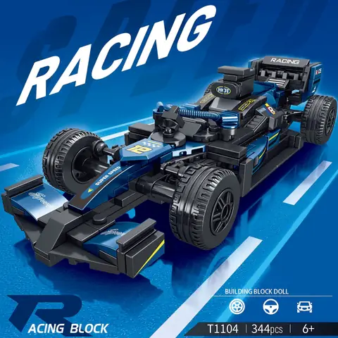 TaiGaoLe Racing Car • Set T1104 • SetDB • Merlins Bricks