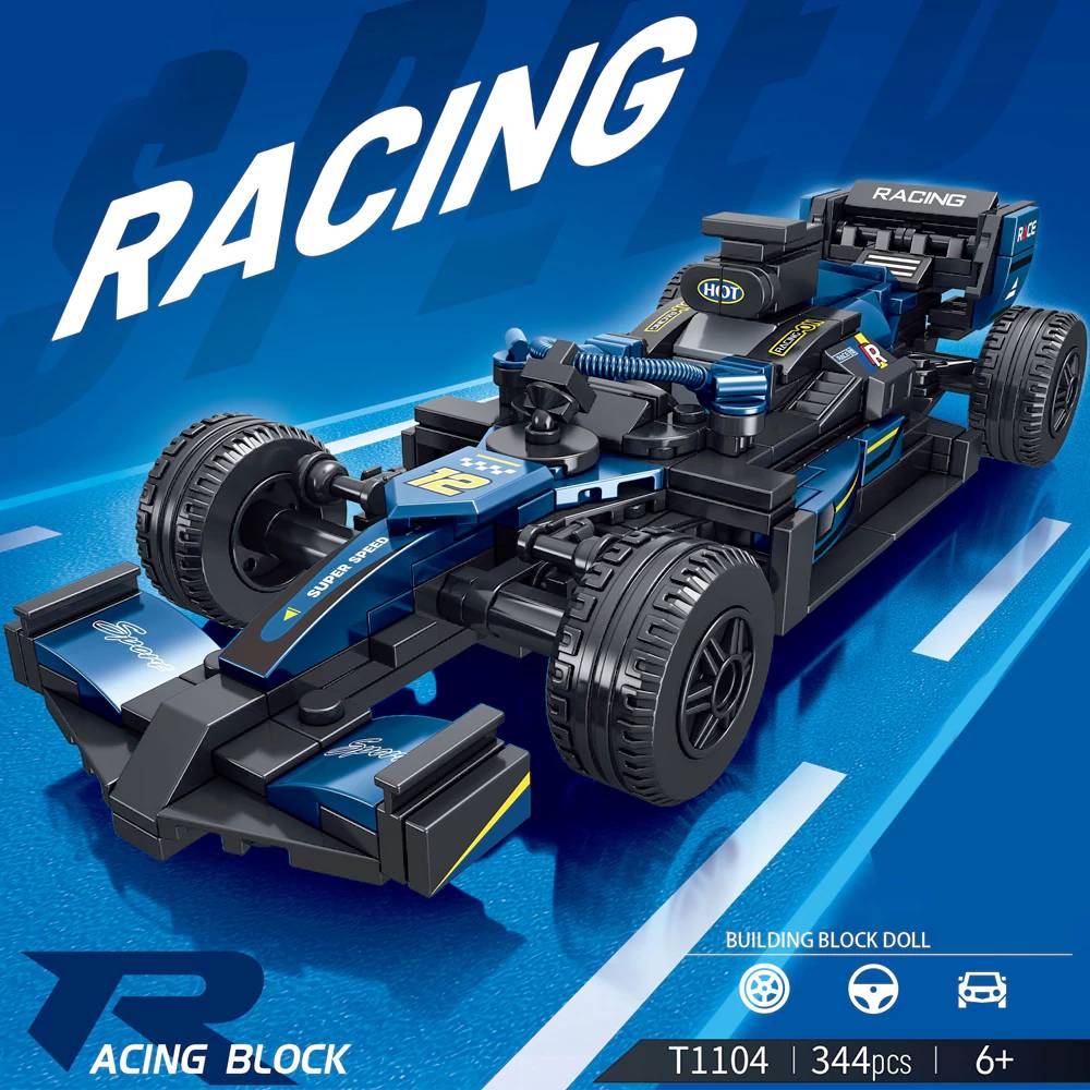 TaiGaoLe Racing Car • Set T1104 • SetDB • Merlins Bricks