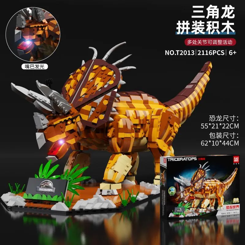 TaiGaoLe Triceratops • Set T2013 • SetDB • Merlins Bricks