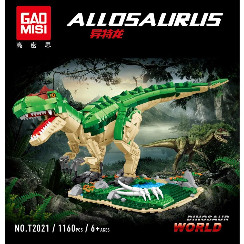 Stegosaurus Stegoceratops Lego TaiGaoLe Allosaurus • Set T2021