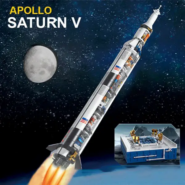 TaiGaoLe APOLLO SATURN V Technic • Set T2053 • SetDB