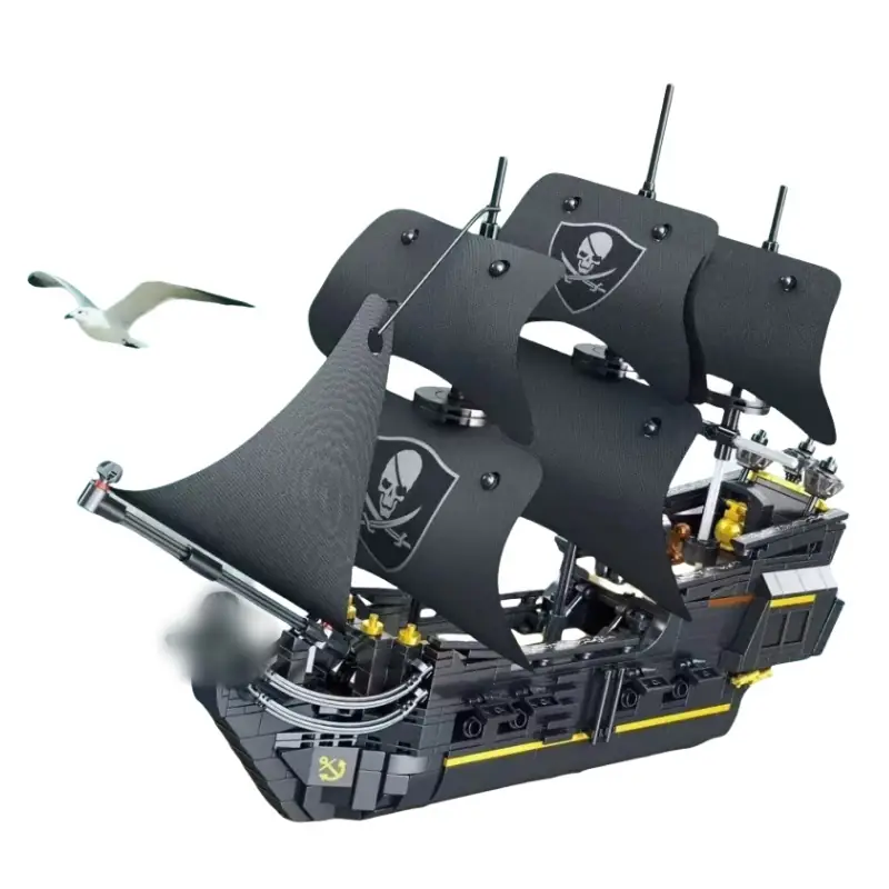 TaiGaoLe Black Pearl Pirate Ship • Set T2073 • SetDB