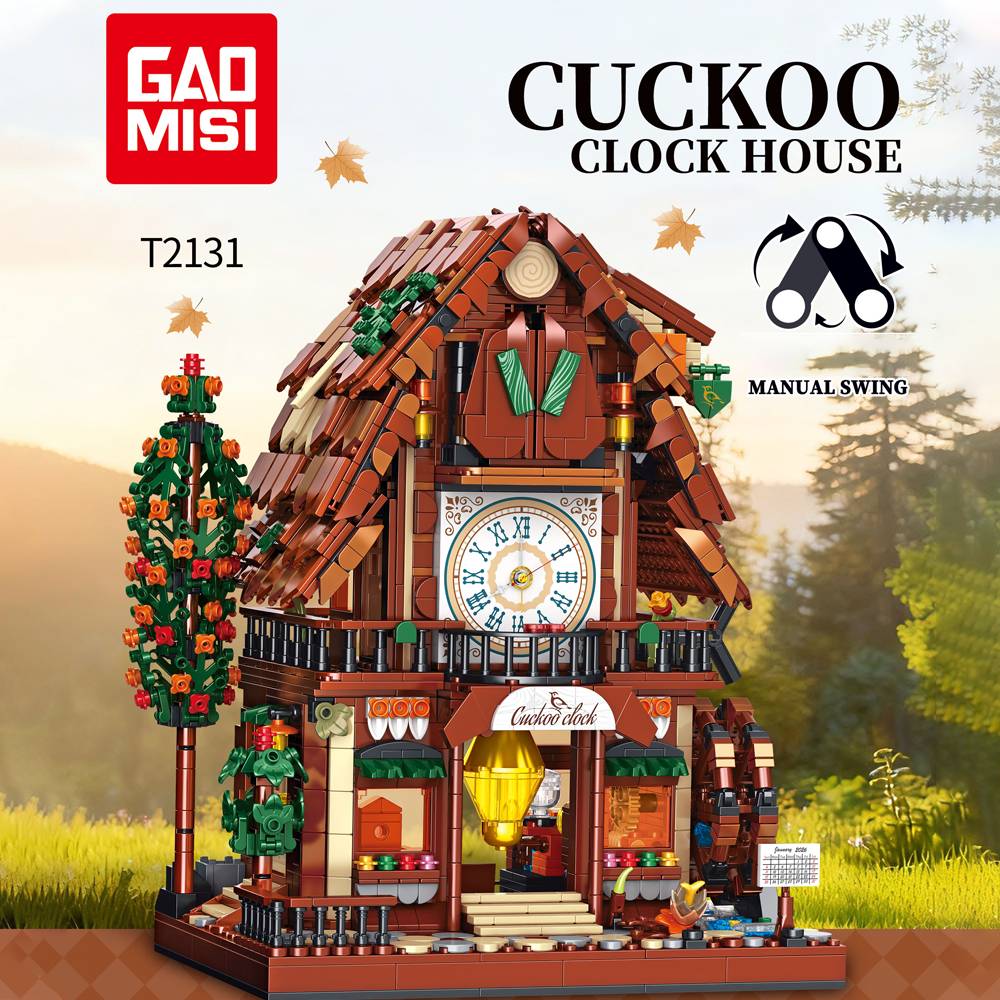 TaiGaoLe Cuckoo Clock House • Set T2131 • SetDB