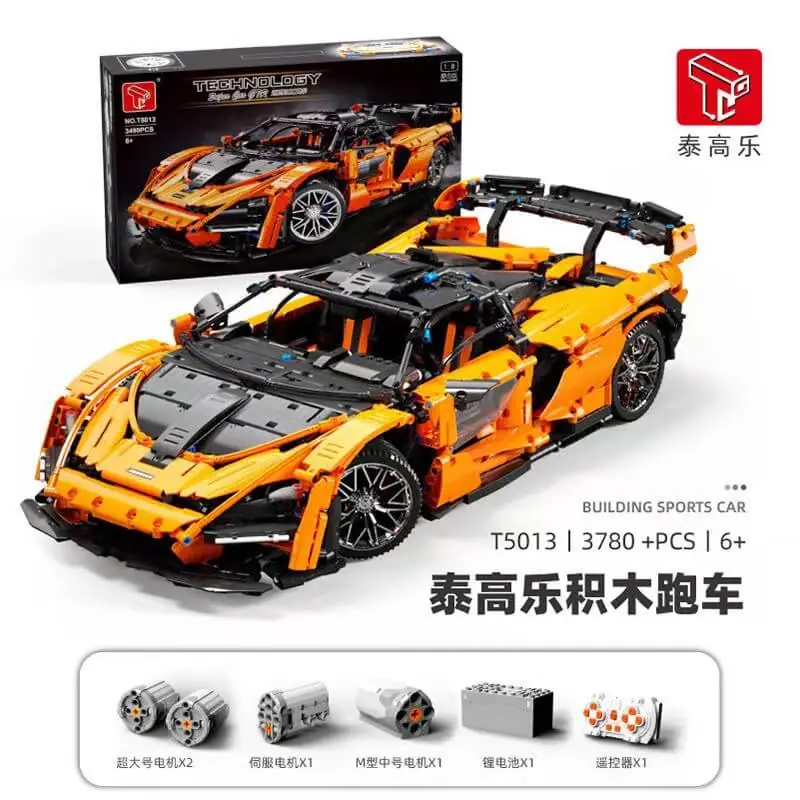 TaiGaoLe Senna Orange • Set T5013 • SetDB • Merlins Bricks TaiGaoLe Senna Orange • Set T5013 • SetDB • Merlins Bricks