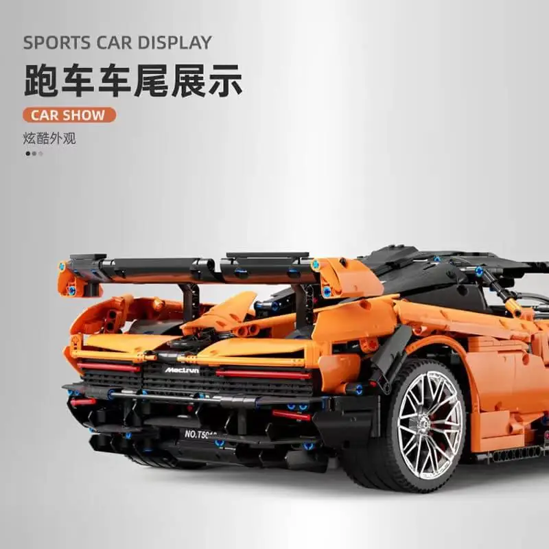 コレクション Ta-kA63 CaDA C63003 McLaren Senna Dark Knight GTR Building Blocks Toy Set
