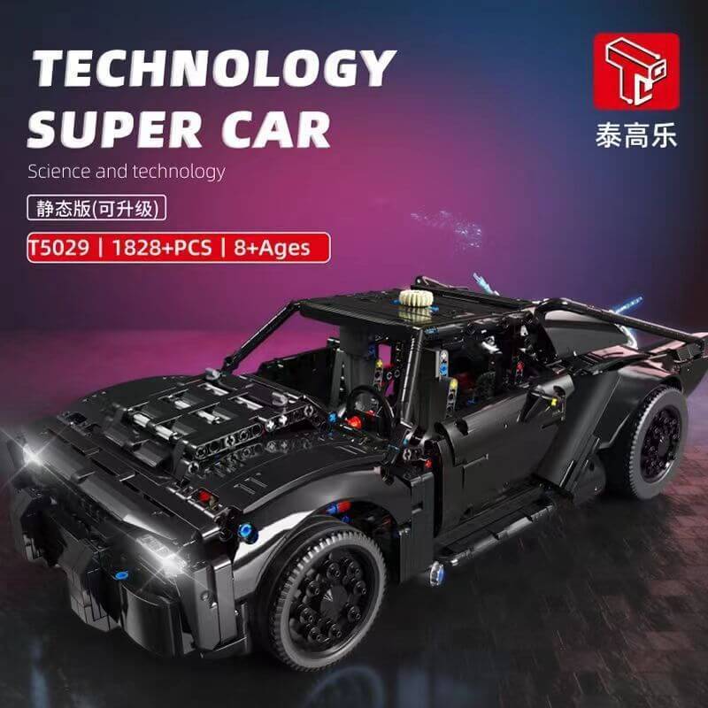 3/14黒T はると TGL T5029 | TGL T5029 Batmobile | Pieces Count: 1828