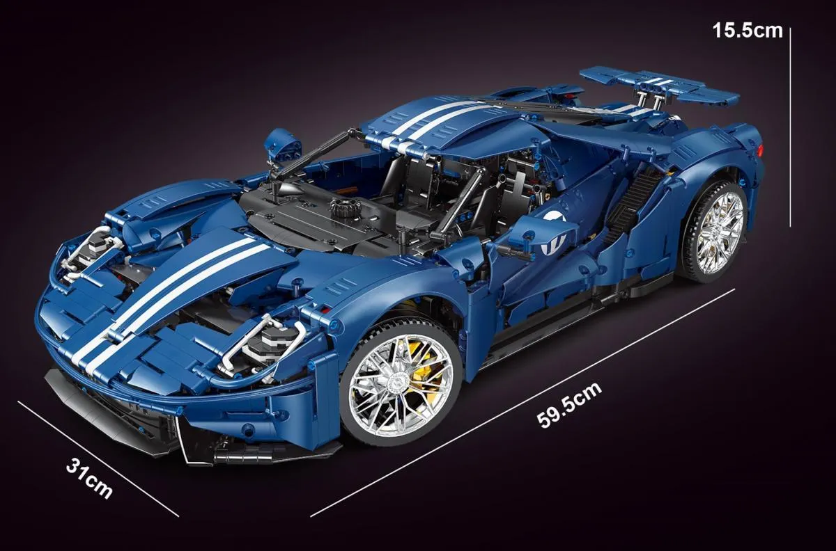 TaiGaoLe Super sports car in blue • Set T5042 • SetDB