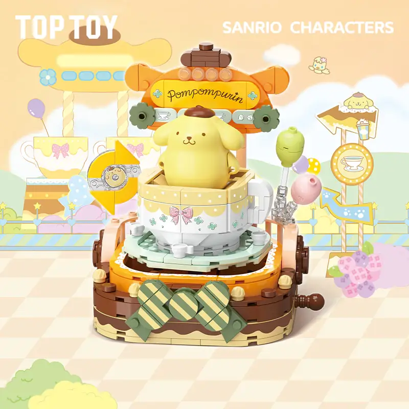 TOP TOY Pom Pom Purin Rotating cup • Set TC2023 • SetDB