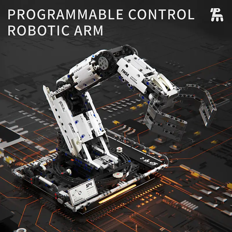 TUOMU Robotic Arm • Set T2007 • SetDB • Merlins Bricks