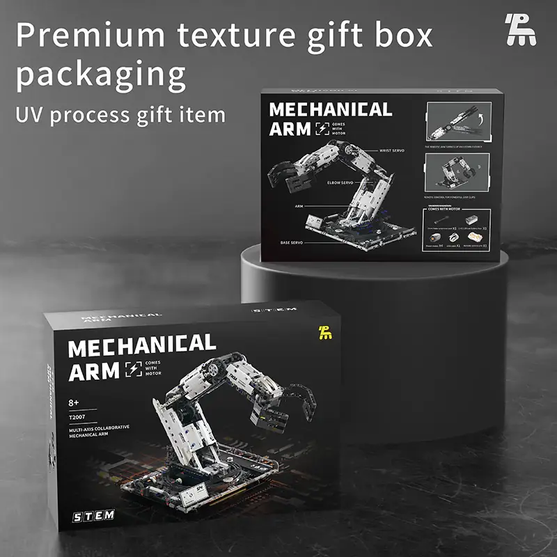 TUOMU Robotic Arm • Set T2007 • SetDB • Merlins Bricks