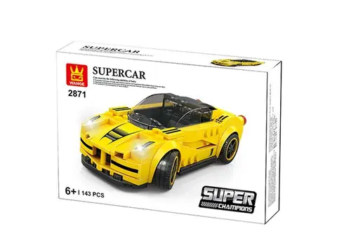 Wange Supercar S81 • Set 2881 • SetDB • Merlins Bricks