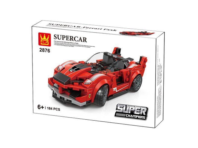 Voiture de sport rouge (WAN-2876) — Prix et comparaison | Brick Broker