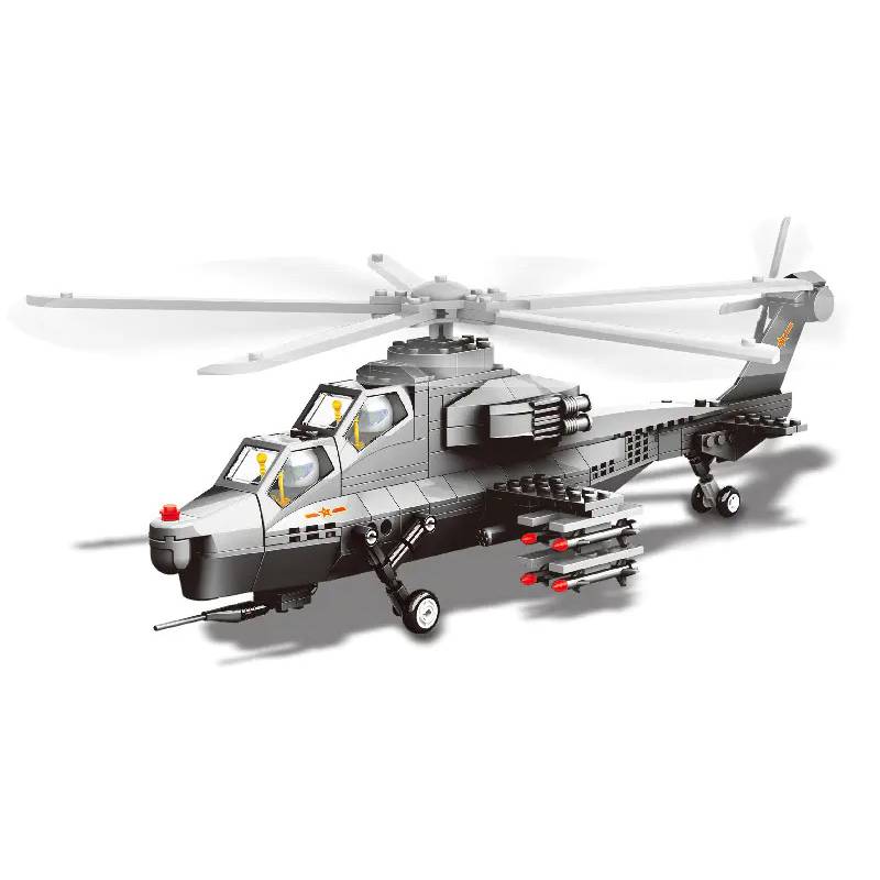 Wange WZ-10 Gunship • Set 4002 • SetDB • Merlins Bricks