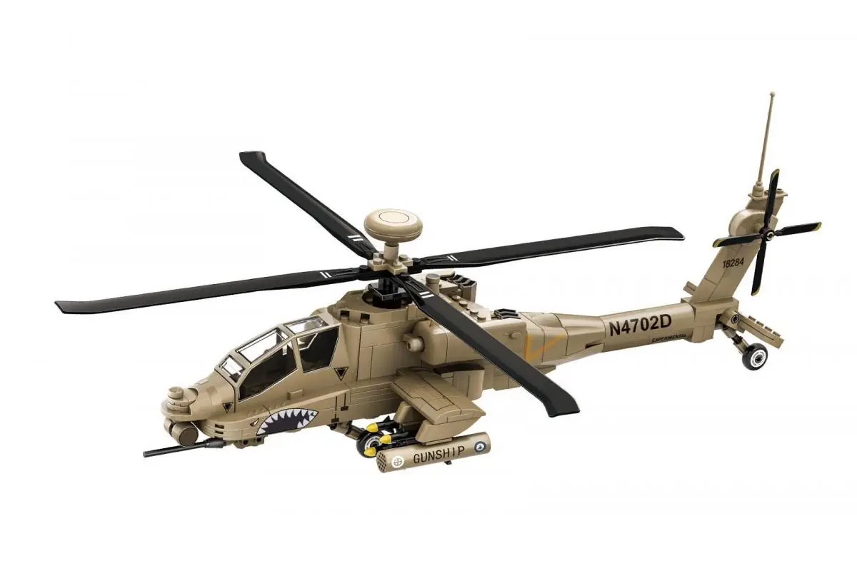 Wange AH-64 attack helicopter • Set 4007 • SetDB
