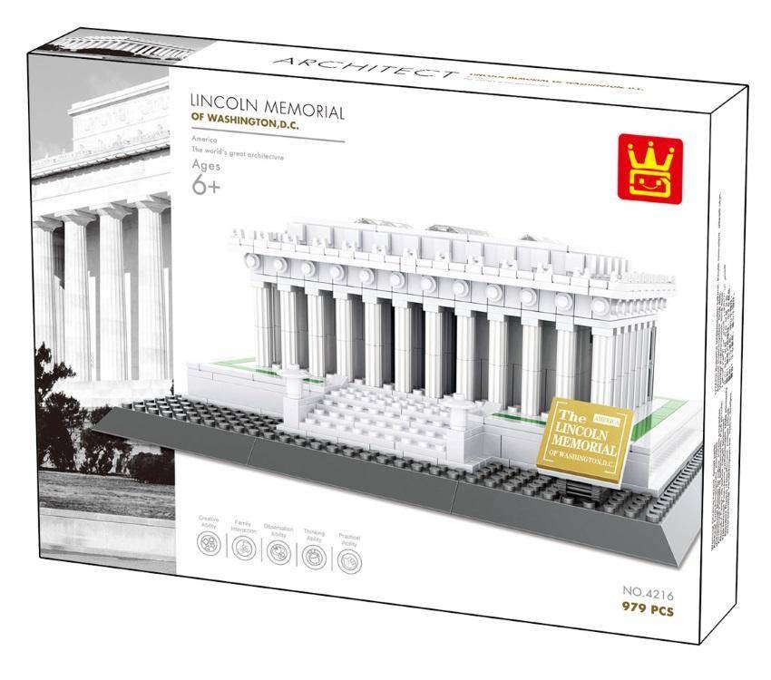 Mémorial Lincoln, Washington DC, États-Unis (WAN-4216) — Prix et comparaison | Brick Broker