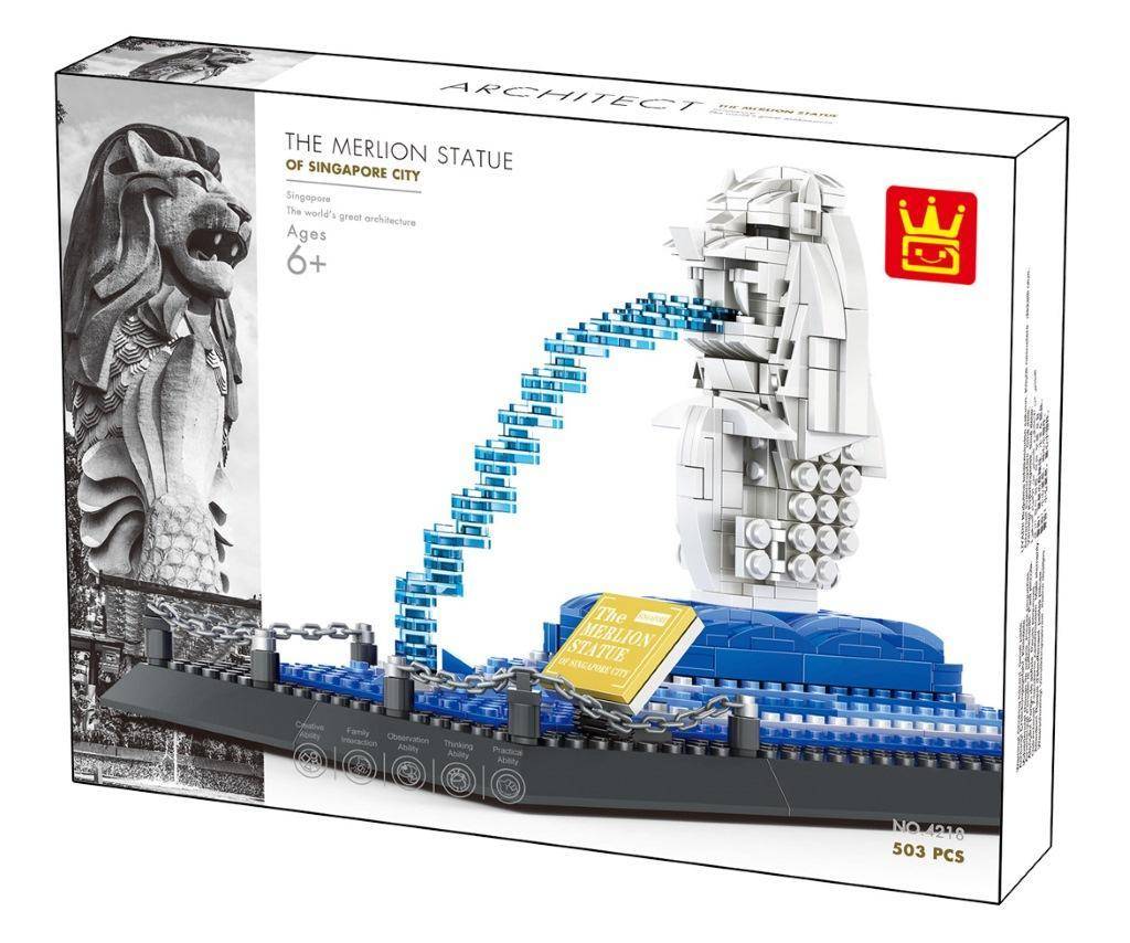 Statue du Merlion, Singapour (WAN-4218) — Prix et comparaison | Brick Broker